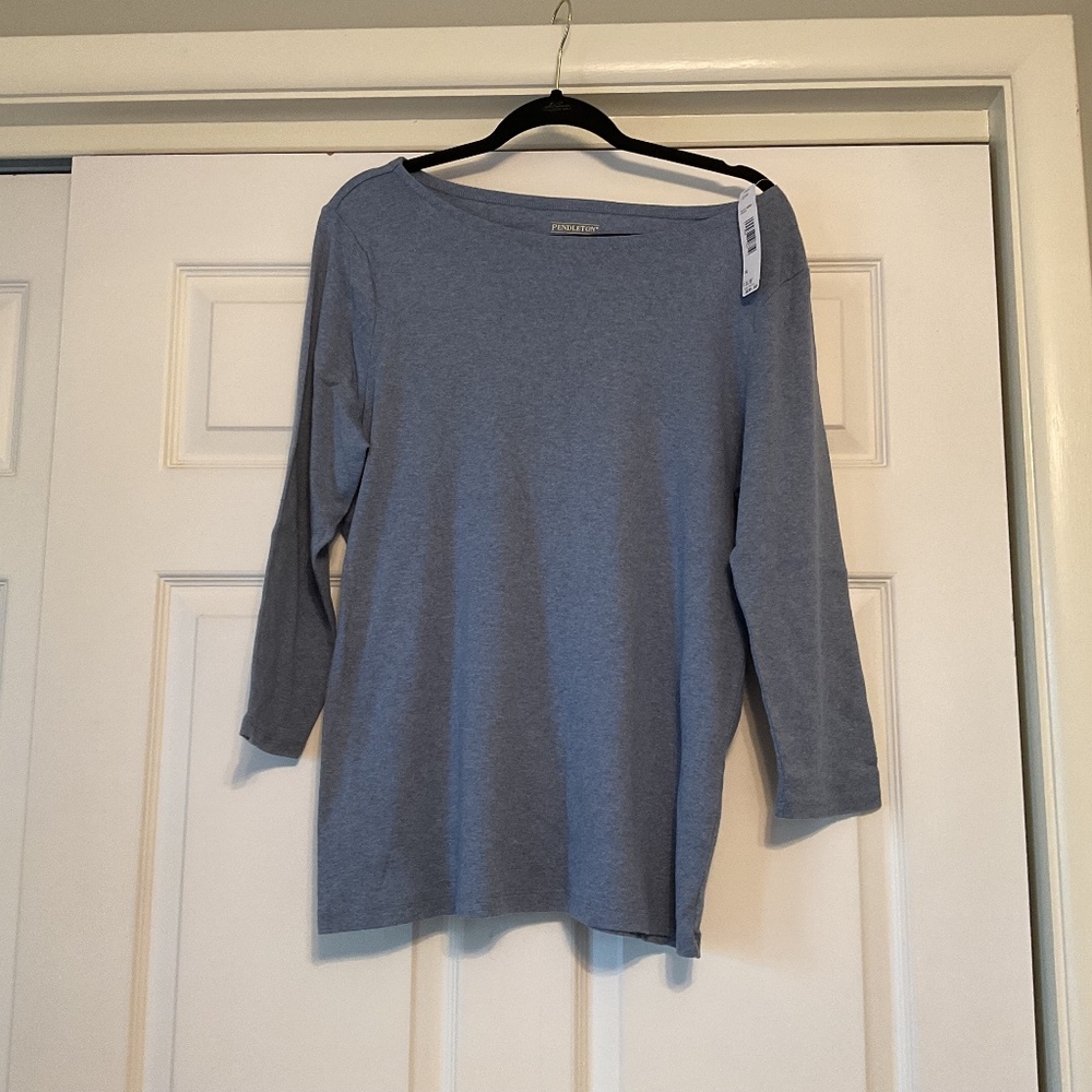 Pendleton 3/4 sleeved top
